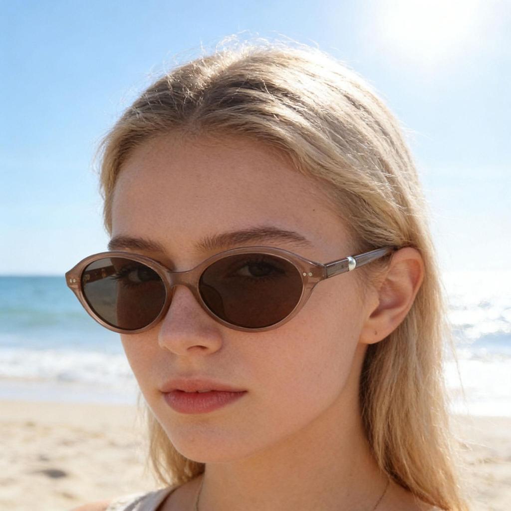KAJILA Fashion 2026 Oval Small Frame Polarized Sunglasses - Women's Trendy & Versatile Sun Protection