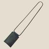 High-End Retro Lambskin Leather Phone and Glasses Pouch