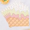 Ice Cream Printed Napkins Disposable Party Supplies Birthday Party Decoration Colorful Paper Towels Tableware Pads Kids Favor
