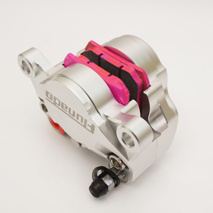 Brzdový třmen pro elektrokolo jedna sada Píst 84 mm Montáž Přední Zadní kolo Držák pro 180 200 220mm Brzdový kotouč pro Honda Yamaha Kawasaki