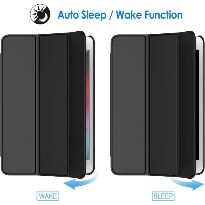 Case for iPad Mini 5 - E.F.CONNECTION - Ultra-Thin - Shockproof - Anti-Scratch - Black