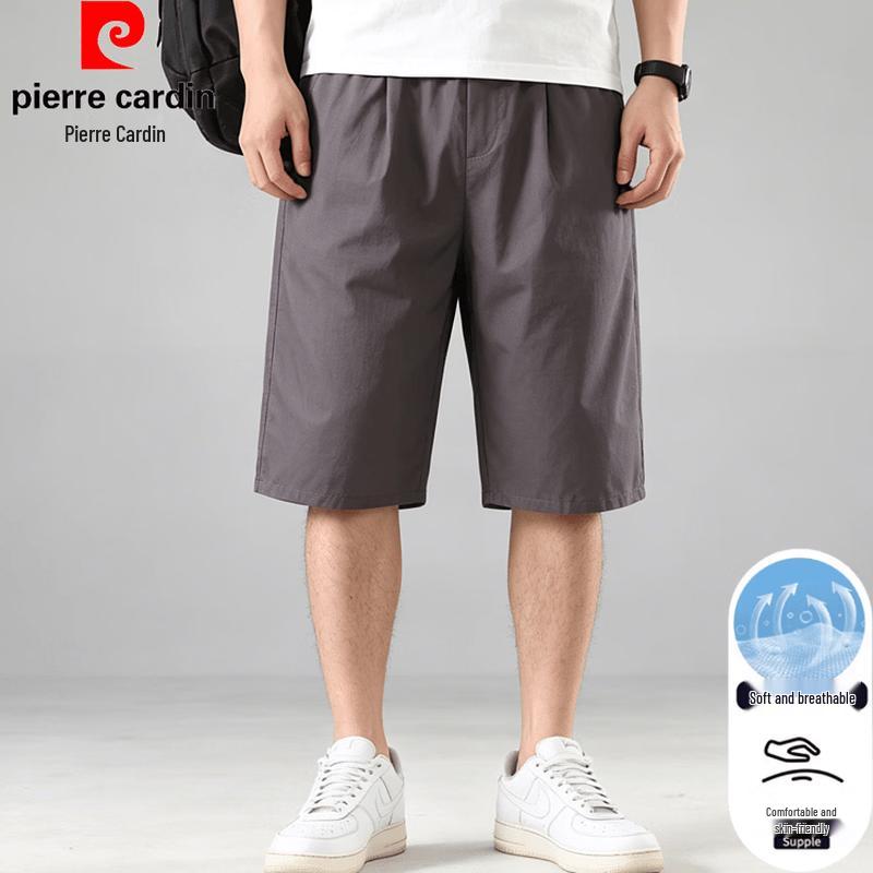 Pierre Cardin Men s Pure Cotton Straight-leg Shorts 5XL