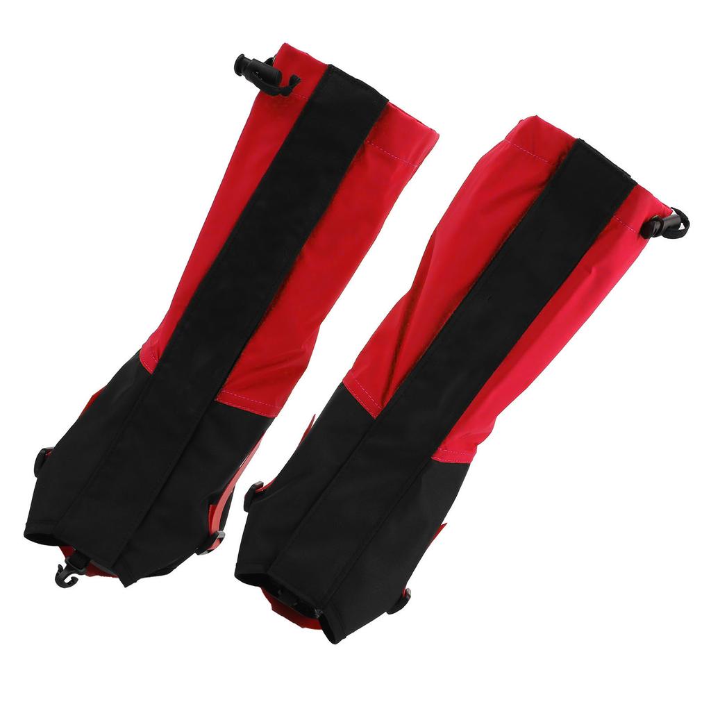 Kinder-Wüstensandfeste Schuhüberzüge, Gamaschen, Stiefelüberzüge zum Wandern und Reiten(rot )