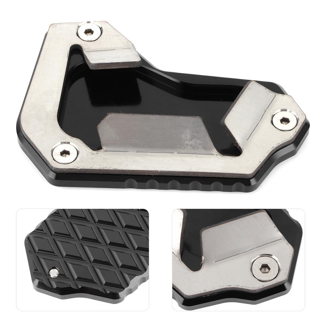 Motorcycle Kickstand Extension Pad Side Stand Enlarger Fit for Triumph Tiger 1200 EXPLORER 2016 2017