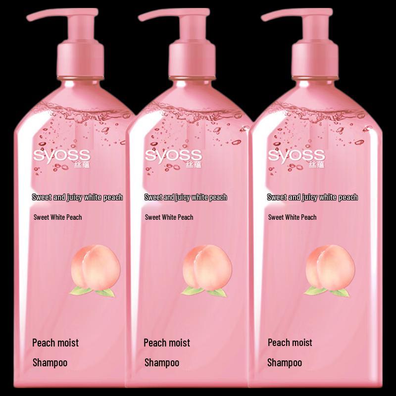 Syoss Peach Blossom Hydrating Shampoo 3-Pack