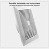 Useful Plastic Grille Air Outlet White Ventilator Cover Ceiling Vent Square Exhaust Vent Ventilation Systems