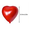 10/20/50pcs 10inch Red Heart Balloons Valentines Day Love Balloon For Valentines Decoration Wedding Party Balloon Birthday
