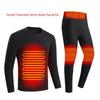 2022 USB Heated Autumn Clothing Set: Electric Warmth Trousers & Top with Velvet Lining
