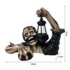 Zombies With Lamp Statue Garden Decor For Home Yard Lawn, Halloween Creepy Zombie Sculpture