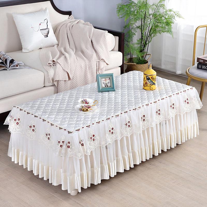 Bawełna poliester koronkowy obrus prostokąt strona główna kawa herbata obrus dekoracje weselne obrus na obrus do jadalni