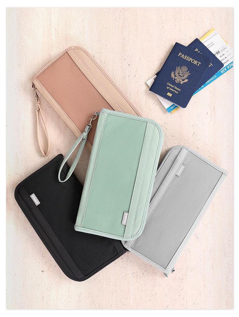 Anti-Theft Passport Holder: Men's Premium Multi-Functional Travel Bag