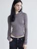 Holpeipeo Tight Ribbed Hoodie - Gray