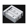 MXH6 MXH10 MXH16 MXH20 Rail Cylinder  Precision Pneumatic Air Linear Side Rail Guide Rod Cylinder