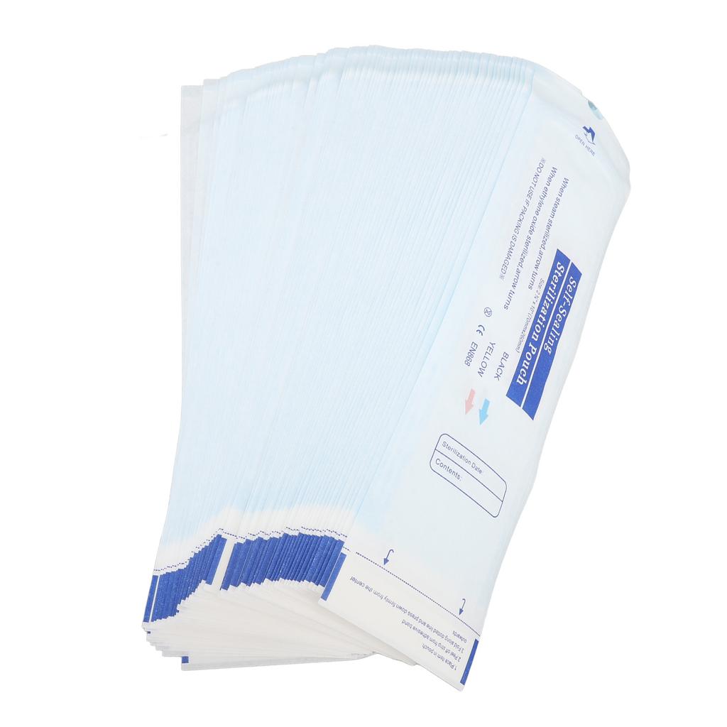 200pcs Self  Ing Bag Disposable Self  Ing Pouch Waterpoorf Dustproof Bag for   Cosmetic Food Laboratory