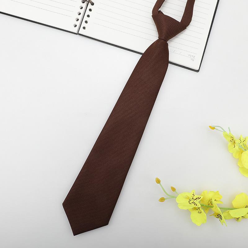 Jk Small Tie Female College Style Lazy Japanese Plaid Uniform Shirt Tie Student Ins Men'S And Women'S Short Styles Free Of Charge