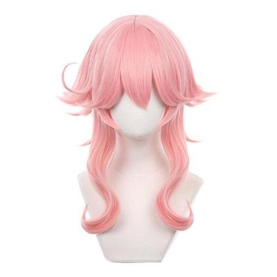 50cm Genshin Impact Dori peruka do cosplay wstępnie stylizowane żaroodporne włosy syntetyczne imitacja skóry głowy Sumeru Dori peruki do cosplay