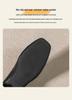 2026 Spring/Summer Women's Square Toe Soft Leather Chunky Heel Pumps - Professional Work Shoes with Soft Sole