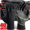 24PAIRS Nylon Safety Working Gloves Nitrile Coated Builders Excellent Grip Gardening Grip Industrial Protective Working Gloves