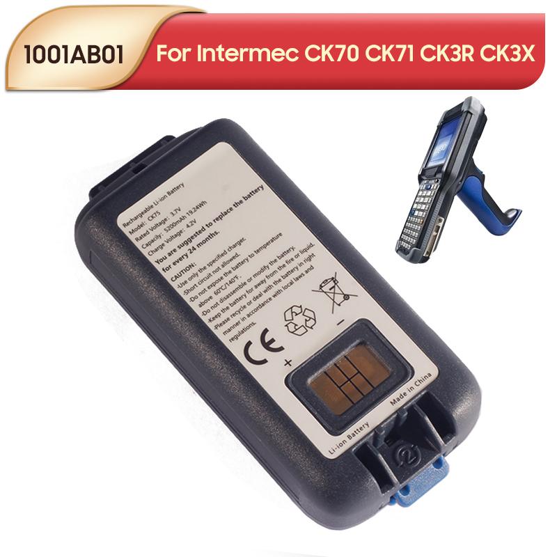 Rechargeable Lithium Battery For Intermec EDA60K CK65 CK70 CK71 CK75 CK3 CK3R CK3X CK65-BTSC CK3A1 CK3C1 1001AB01 AB17 AB18 318-046-001 Battery