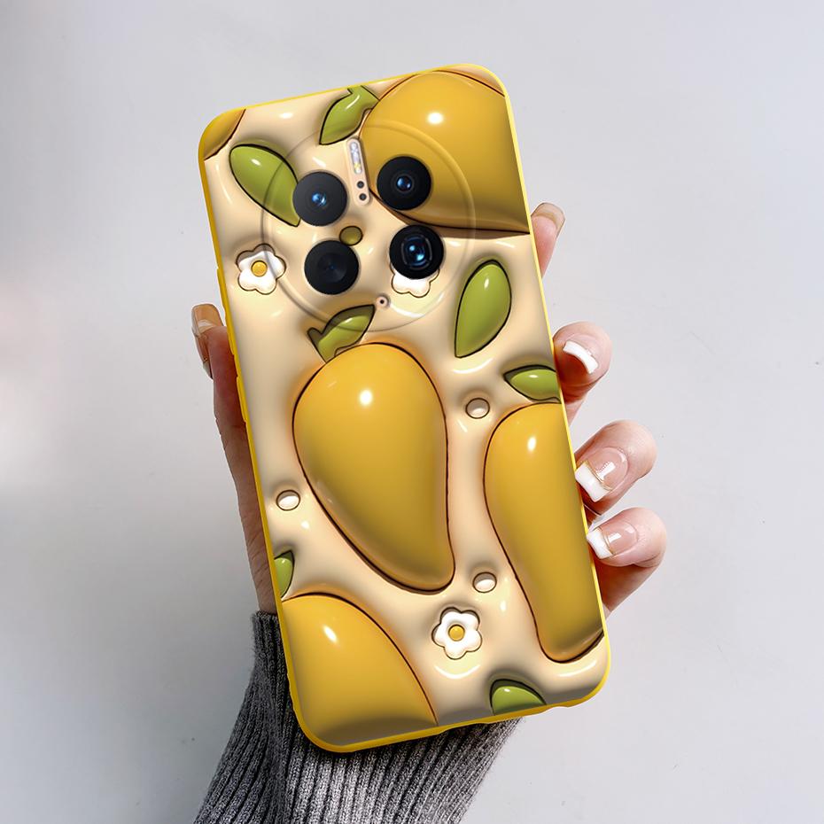 Phone Cases for Huawei Mate 50 Pro Cute Rabbit Pandas Case For Huawei Mate50 Pro Mate 50Pro Soft Silicone Shockproof Back Cover