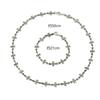Punk Rock Trend Stainless Steel Charm Necklace for Women Men Gothic Vintage Crosses Bracelet Hiphop Party Jewelry Accessories