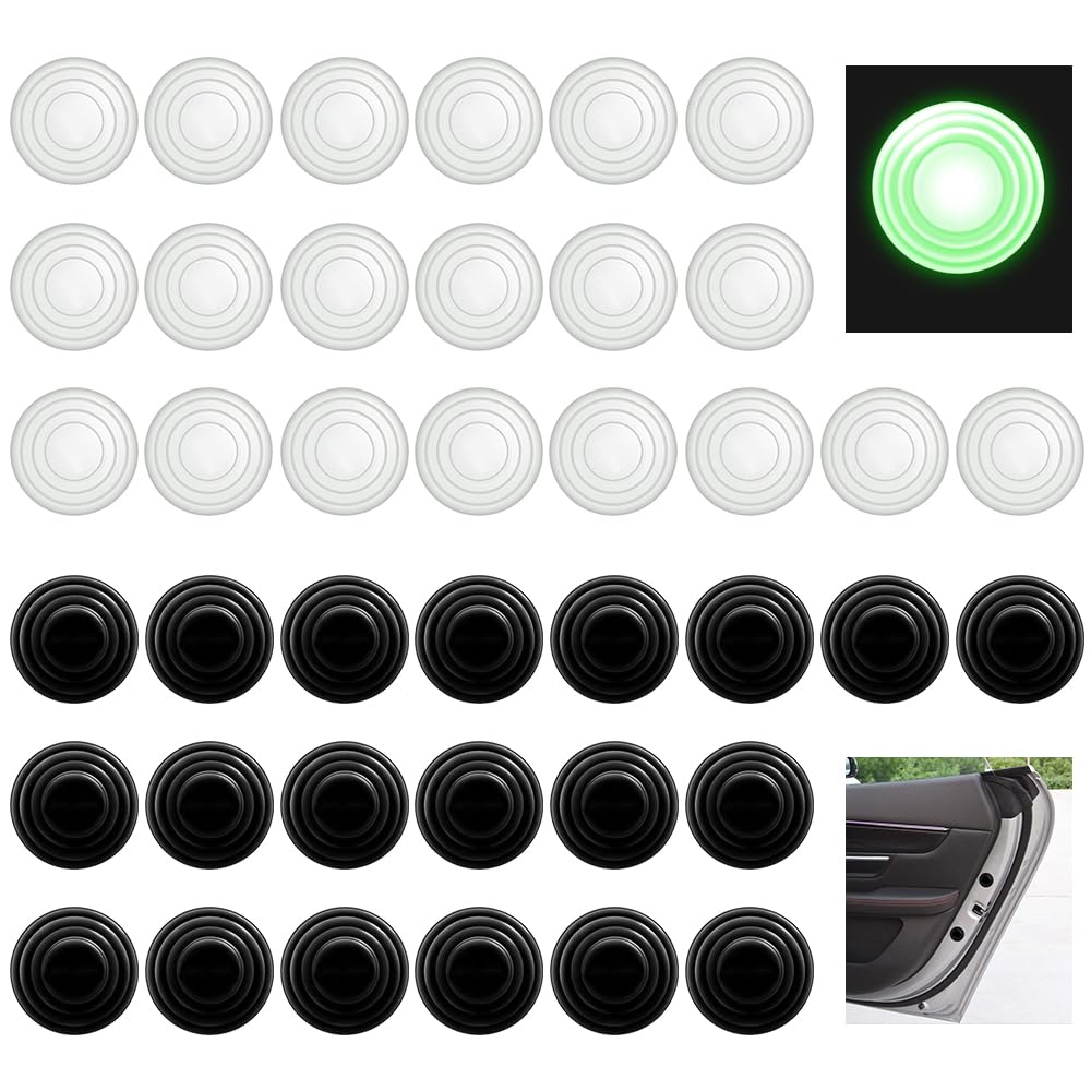 

Подушка на дверь автомобиля, Защита от столкновений автомобиля, Набор из 40 штук, Черно-белая защита двери автомобиля 28MM белый