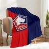 Lille Football Club Emblem Blanket Lightweight Ideal Bedding Blanket Perfect for Travel, Camping, Living Rooms, Offices, Sofas, Fan Christmas Gift