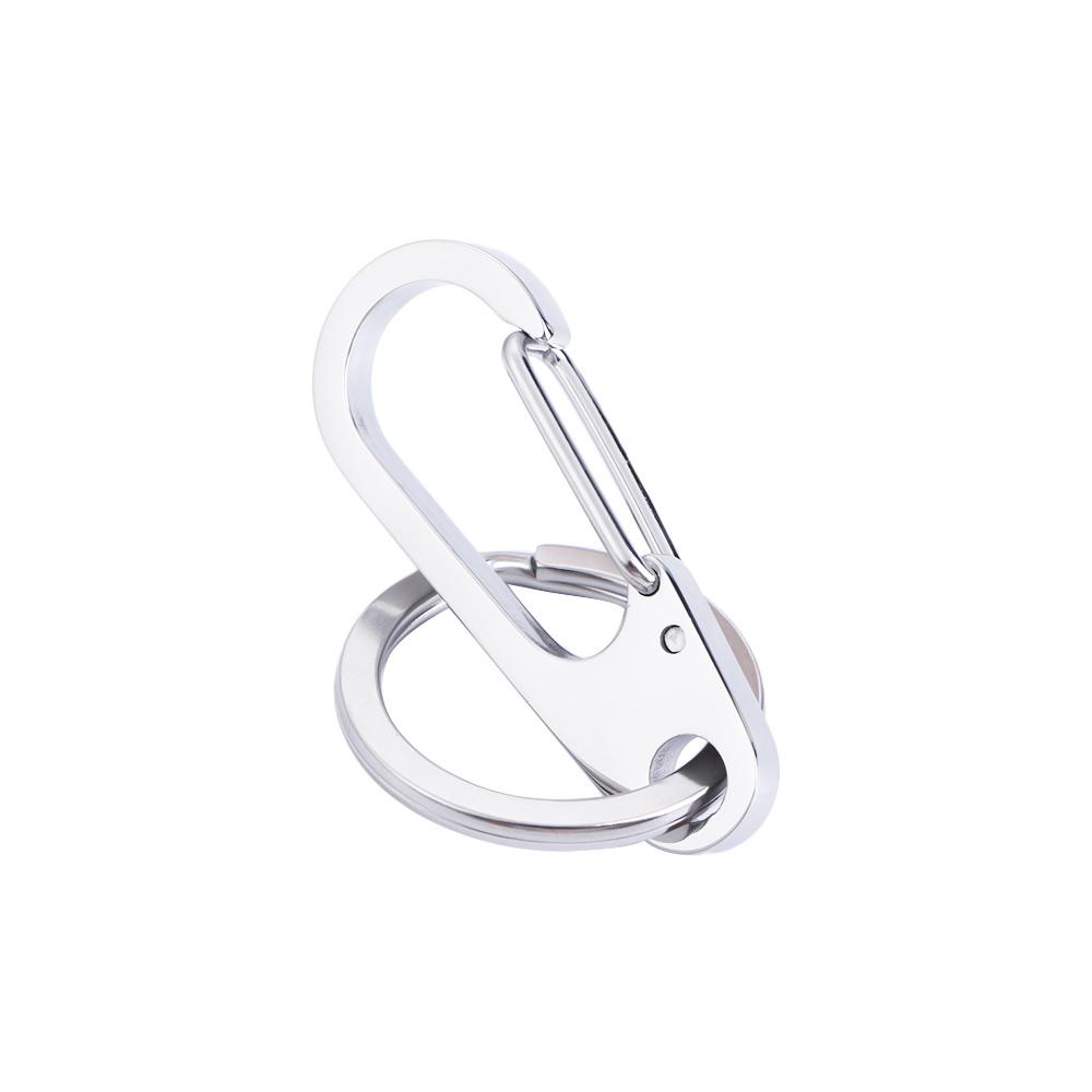 Автоаксессуары против потери Многофункциональный автомобильный брелок из нержавеющей стали Многофункциональный брелок Держатель для ключей Отвертка Кольцо для ключей