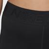 Nike Therma-Fit Pro Pohodlné K pokožce šetrné Legíny se středně vysokým pasem Dětské legíny Černá Bílá HF4674-010