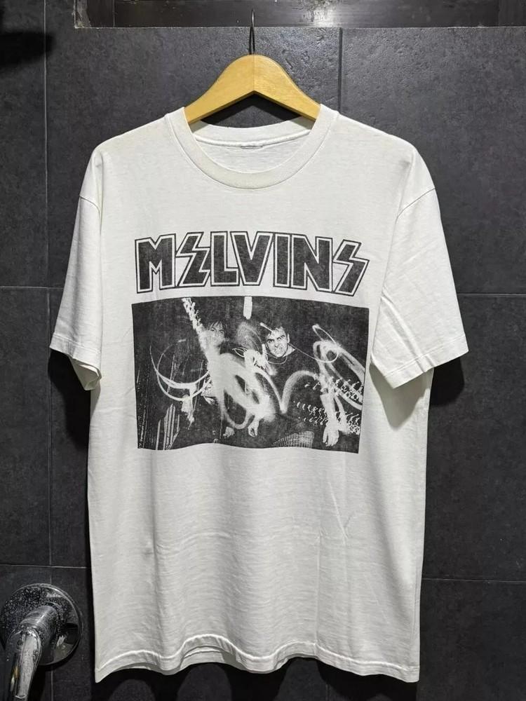 90s Melvins Band Tshirt Rare Design White Unisex Men Women S5XL WA4740 Unisex T-Shirt S