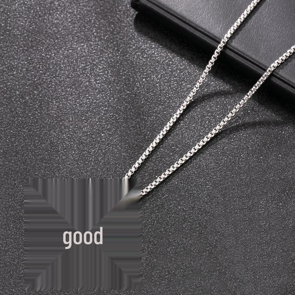 Hexagonal Starburst Pendant Necklace: Retro European Hip Hop Style for Men