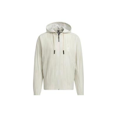 Martial Arts Series Solid Hooded Zip-Up Casual Long Sleeve Jacket Men Jacket Brown IW1513
