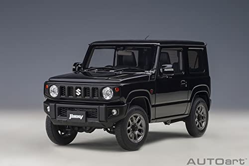 AUTOart 1/18 Scale Suzuki Jimny (JB64) Black Pearl Finished Model 78503