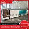 Large Fiberglass Outdoor Swimming Pool for Home or Villa