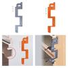 ARC Grooving Auxiliary Tool Wood Grooving and Shaping Portable Wood Grooving Guide for Door Wardrobe Cabinet Kitchen Closet