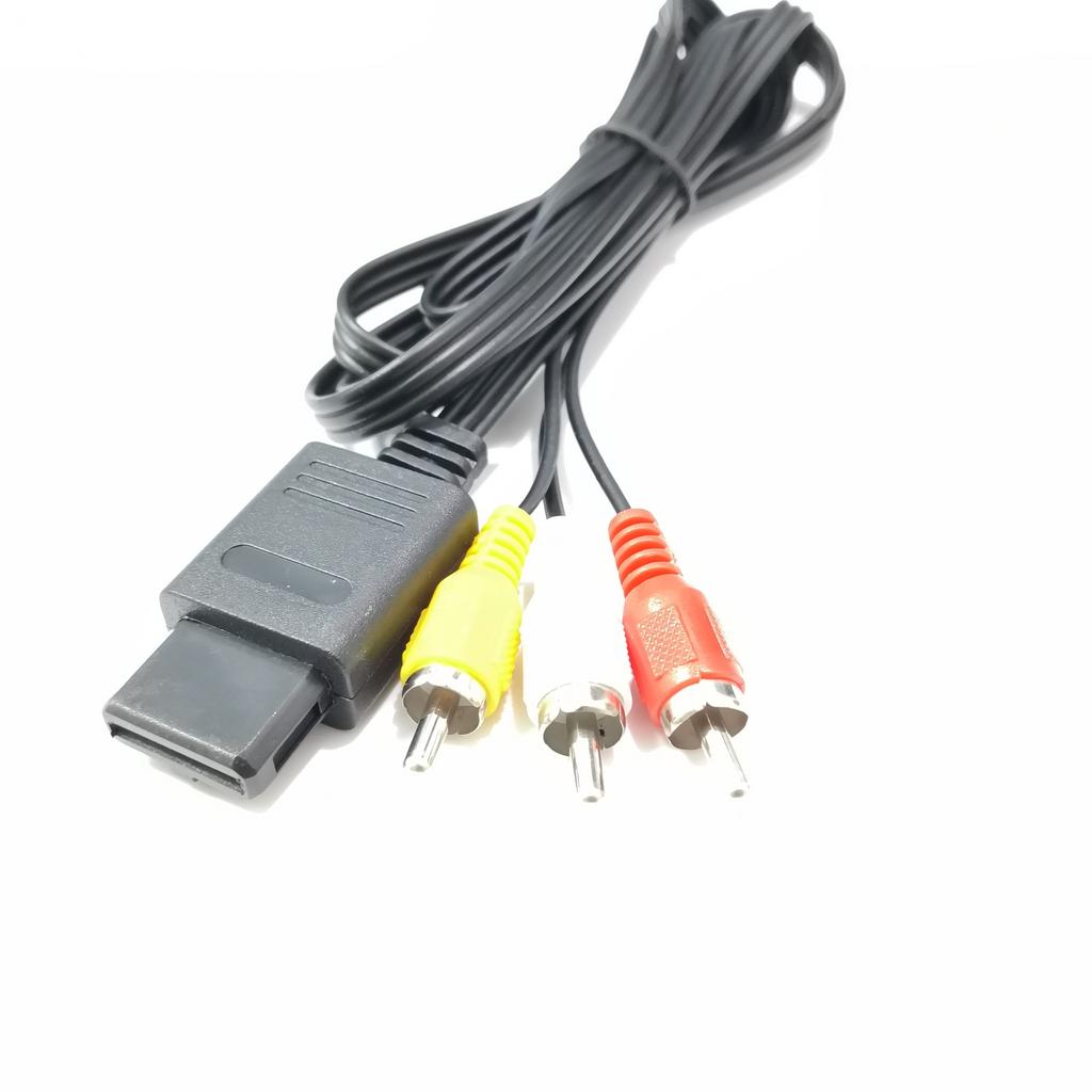 Efficient Signal Transfer with Reliable 1 8m For for RCA AV Cable For for N64