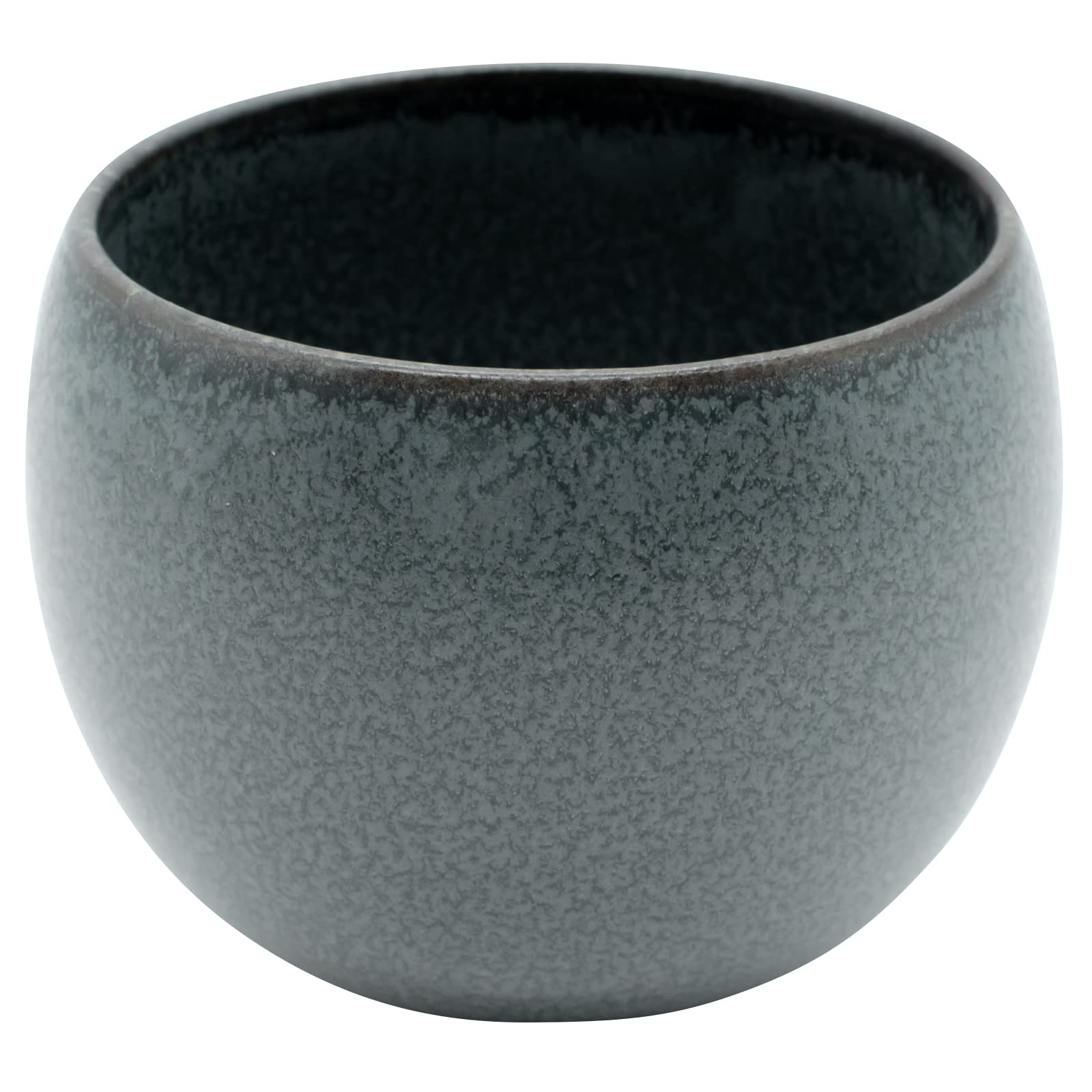 Aito Seisakusho Round Sky Blue Mino Dishwasher and Microwave Made in Product Number Gray  Sui  Bowl, 8cm, Gray, Ware, Safe, Japan, 288049, серый