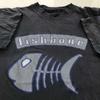 T-Shirt nera Fishbone Band Black Tour Regalo per Uomo Donna TU53