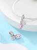 Charms Plata Copper Colors Musical Symbol Snowflake Beads Charm Pendant For Original Bracelet For Women Diy Jewelry Love Gift