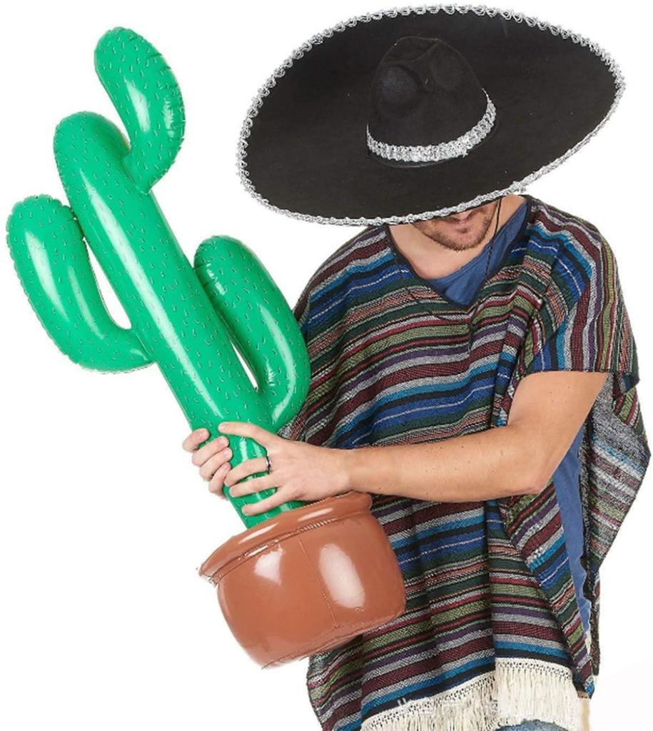 2 ks Nafukovací kaktus 35 palců Kaktus Strom Rekvizita Plážové pozadí Dárek Pro Haw