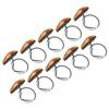 10 Pcs Clearance Side Marker Light Oval Marker Indicators Tail Lamp for Truck Trailer