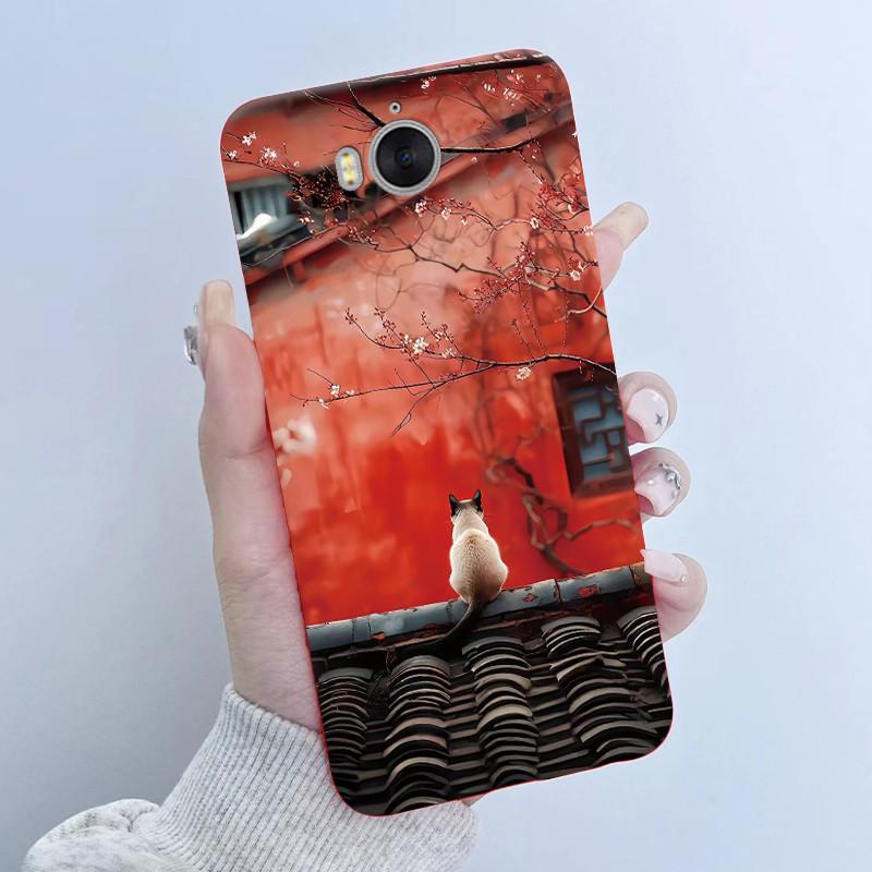 For Huawei Y5 2017 Y6 2017 Phone Case Butterfly Flower Girl New Design Soft Silicone TPU Back Housing for MYA-L22 MYA-U29 Covers