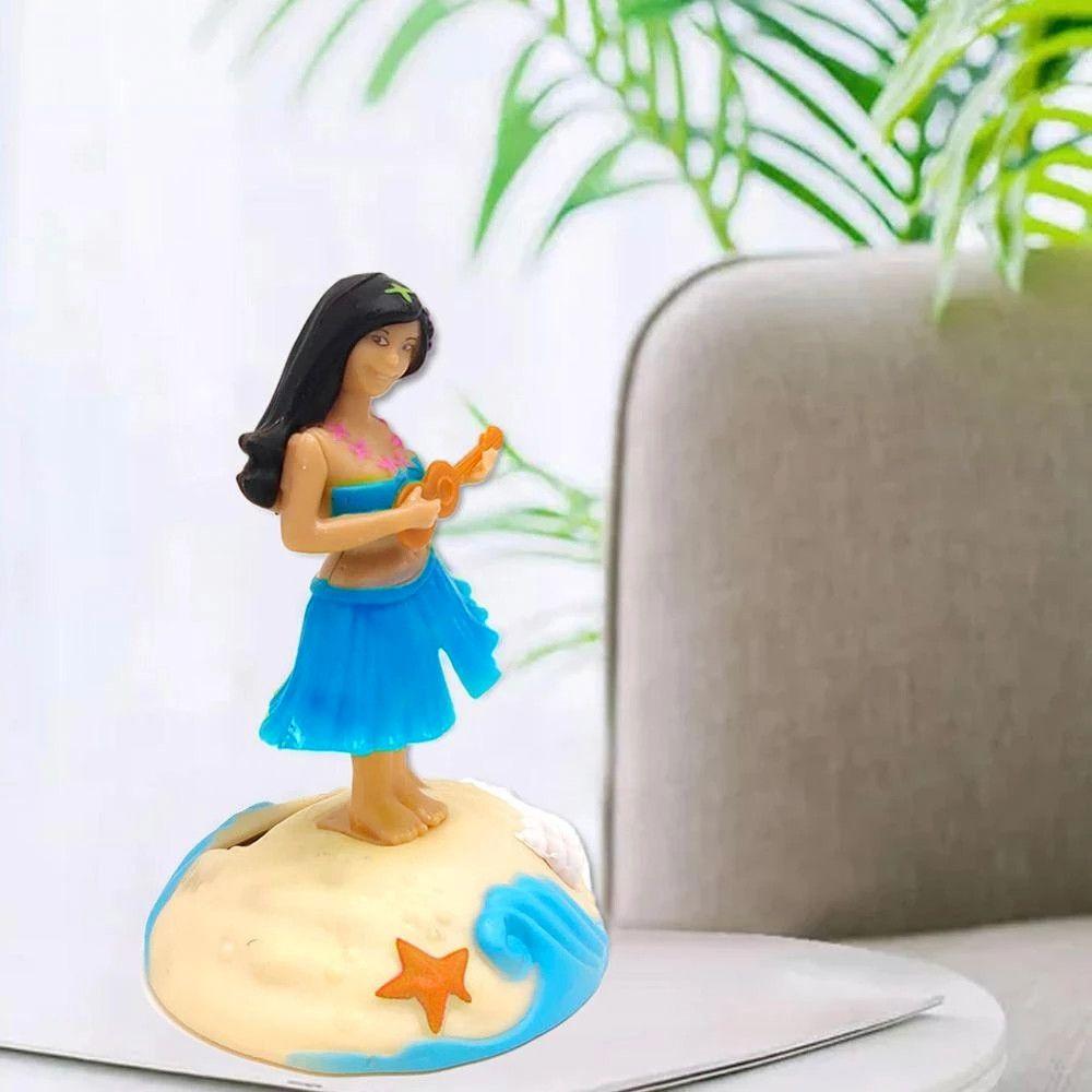 Hula Girl Solar Dancing Girl Solar Swinging Doll Solar Powered Hula Girl Swinging Hawaiian Girl