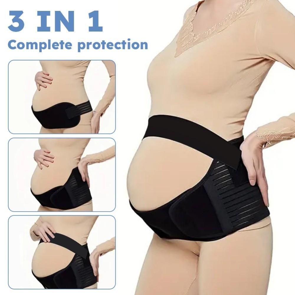 Breathable Maternity Belly Band Adjustable Abdominal Support Brace  Growing Bellies