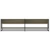 TV Stand in Sonoma Oak Finish 180 x 40 x 46 cm Engineered Wood