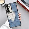 Retro Denim Pattern Soft Phone Case For Samsung A17 A27 A07 A37 A57 A16 A56 A15 A55 A14 A54 A13 A53 A26 A36 A25 A35 A24 A34 A23