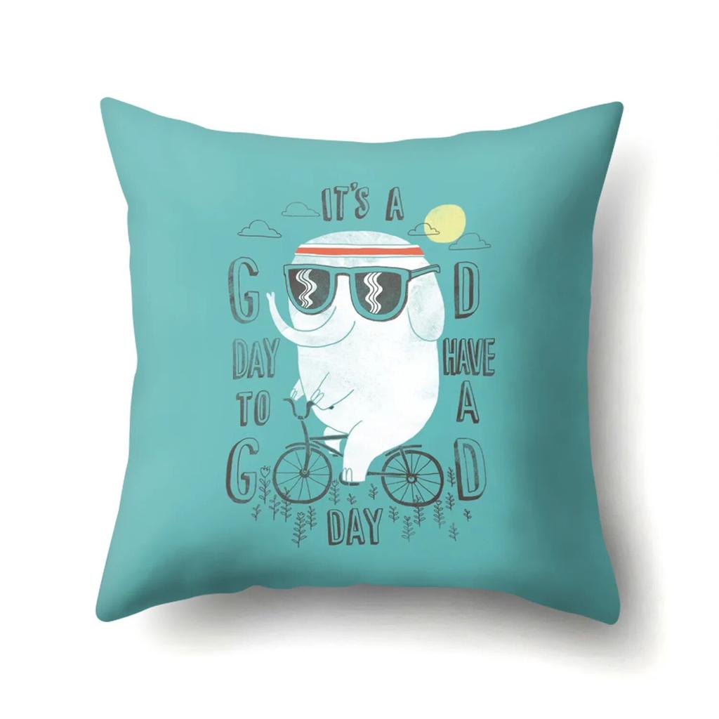 Husă de pernă cu animale cu fructe Husă de pernă pentru birou