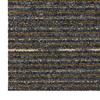 Striped Light Brown Carpet Tile 50 x 50 cm 20 pcs