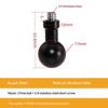 Aluminum 15Mm/17Mm/19Mm/20Mm/25Mm Ball Head Adapter To M6 1/4 Bolt For Motorcycle Phone Holder Car Bracket Camera Stand