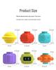 Rainbow Pop-It Cognitive Puzzle Stacking Toy for Toddlers, 2-4 Years, Educational Building Blocks